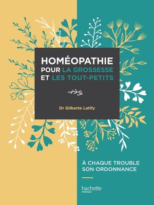 cover image of L'Homeopathie pour la grossesse et les tout-petits